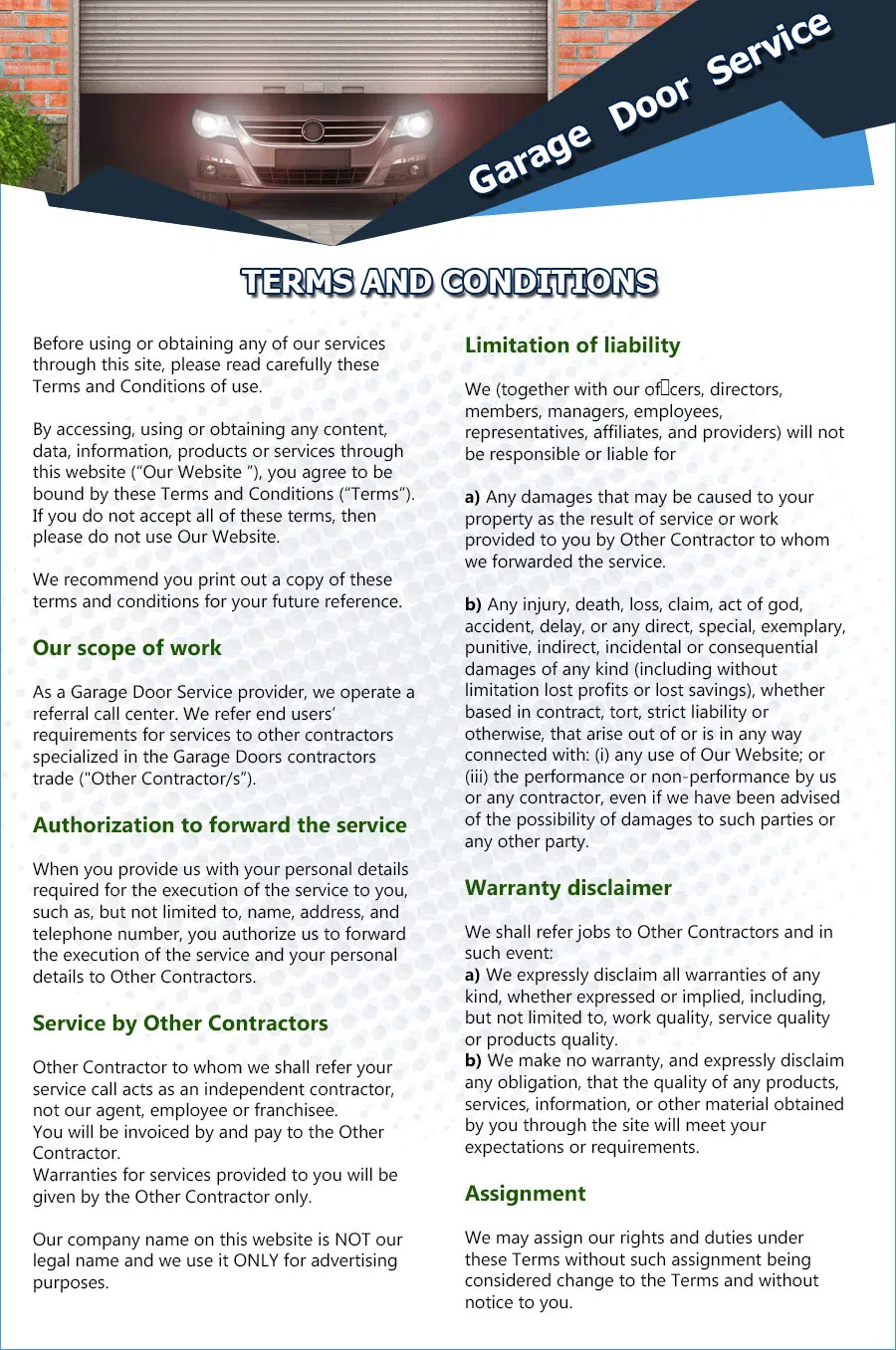 United Garage Door San Francisco, CA 415-521-1896